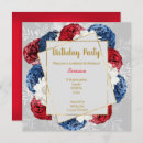 Search for blue and grey birthday invitations Flowers