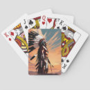 Search for native playing cards Tribal