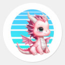 Search for pink dragon stickers Kawaii