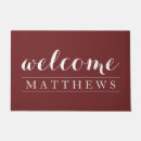 Search for burgundy doormats Modern