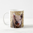 Search for cute piglet mugs Baby pig