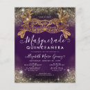 Search for lavender quinceanera invitations Gold