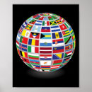 Search for international flags posters Earth