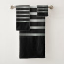 Search for black and silver bath towels Simple