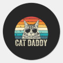 Search for cat daddy stickers Kids cartoon