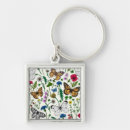 Search for white butterfly key rings Botanical