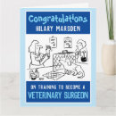 Search for vet graduation cards Animal doctor