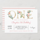 Search for golden 1st birthday invitations First