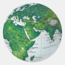 Search for earth globe stickers Ocean