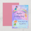 Search for rainbow fairy birthday invitations Fairies
