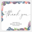 Search for berry thank you stickers Watercolor