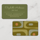 Search for olive green business cards Unique