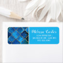 Search for quatrefoil pattern return address labels Moroccan