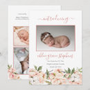 Search for flower birth announcement cards Introducing