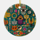 Search for luck christmas tree decorations Illustration