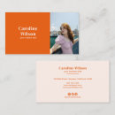 Search for video editor business cards Modern