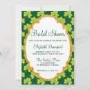 Search for clover bridal shower invitations Irish