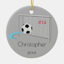 Search for soccer team christmas tree decorations Goalie