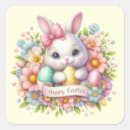 Search for happy easter greeting stickers Floral