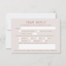 Search for tan rsvp cards Modern