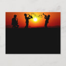 Search for jazz postcards Silhouette