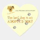 Search for rescued dog stickers Dogs