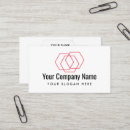 Search for hexagon business cards Modern