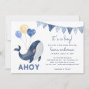 Search for watercolor baby boy shower invitations Ocean