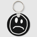 Search for unhappiness key rings Face