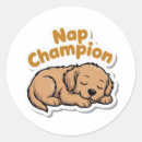 Search for dog napping stickers Sleeping
