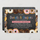 Search for doughnuts and diapers baby shower invitations Gender neutral
