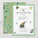 Search for irish blessing invitations Green