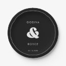 Search for retro wedding plates Black and white
