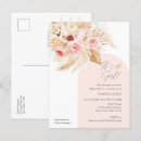 Search for modern floral invitations Boho