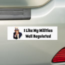 Search for militia bumper stickers Guns