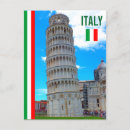 Search for leaning tower of pisa postcards Tuscany