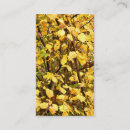 Search for autumn leaves business cards Trees