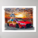 Search for evo posters Mitsubishi