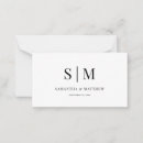 Search for couples monogram note cards Typography