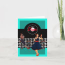 Search for 50s diner invitations Chequered
