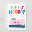 Search for hip hip hooray invitations Cute