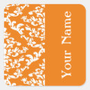 Search for orange damask stickers Classic