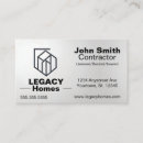 Search for home builder business cards Real estate