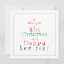 Search for we wish you a merry christmas cards Minimalist