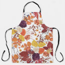 Search for autumn leaves aprons Watercolor