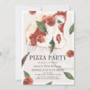 Search for adult pizza party invitations Watercolor