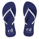 Search for white jandals Navy blue