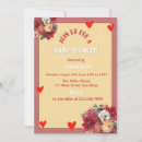 Search for heart baby shower invitations Valentine