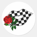 Search for red white checkers stickers Racing