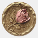 Search for faux wax envelope seals Gold